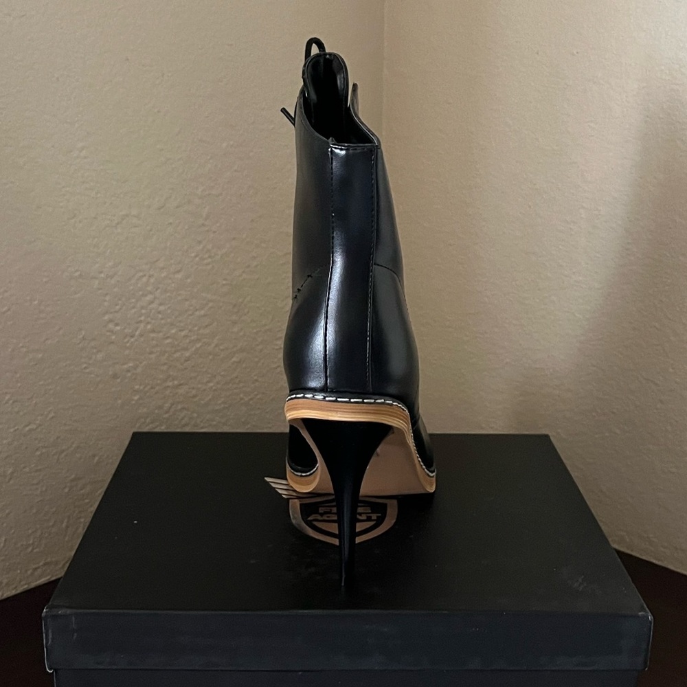 Black combat heel - Picture 5 of 5